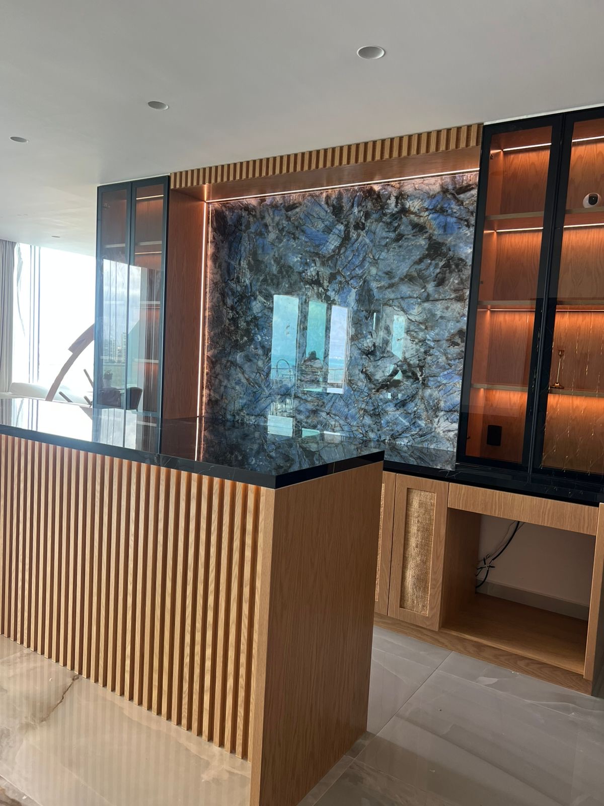 Muro decorativo Blue Labradorite