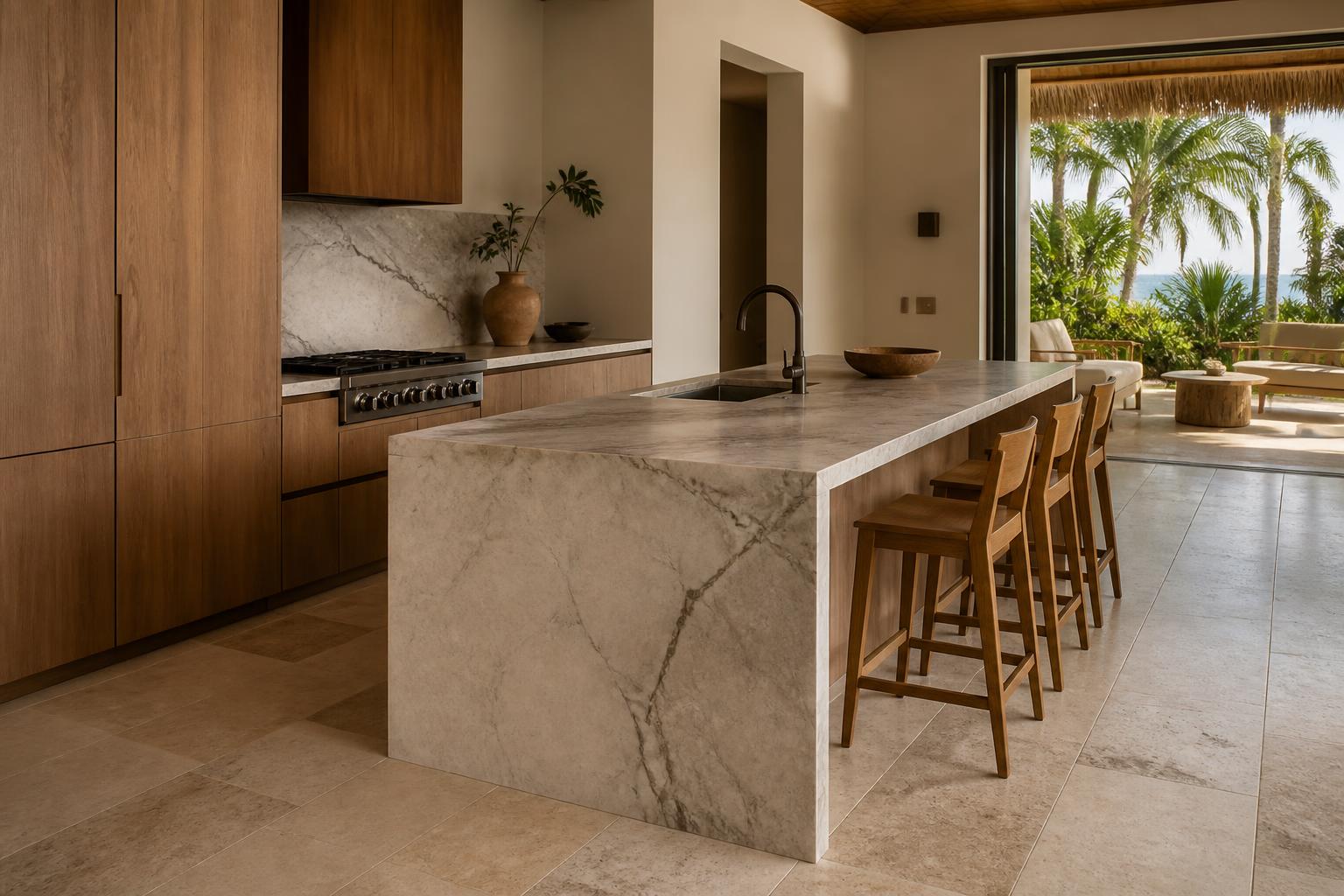 Piedra sinterizada vs cuarzo, mármol, granito y porcelanato: la comparativa definitiva